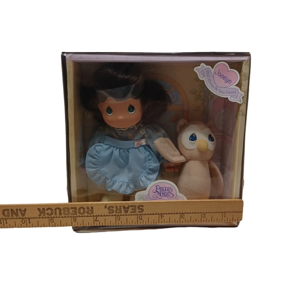 NEW VTG PRECIOUS MOMENTS 1998 Jocelyn Owl Stuffed Animal Pal Doll